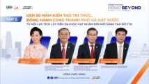 [HCMC Beyond – Số đặc biệt] UEH 50 năm kiến tạo tri thức, đồng hành cùng Thành phố và đất nước